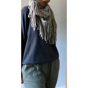 BP Chunky Infinity  Fringe Scarf